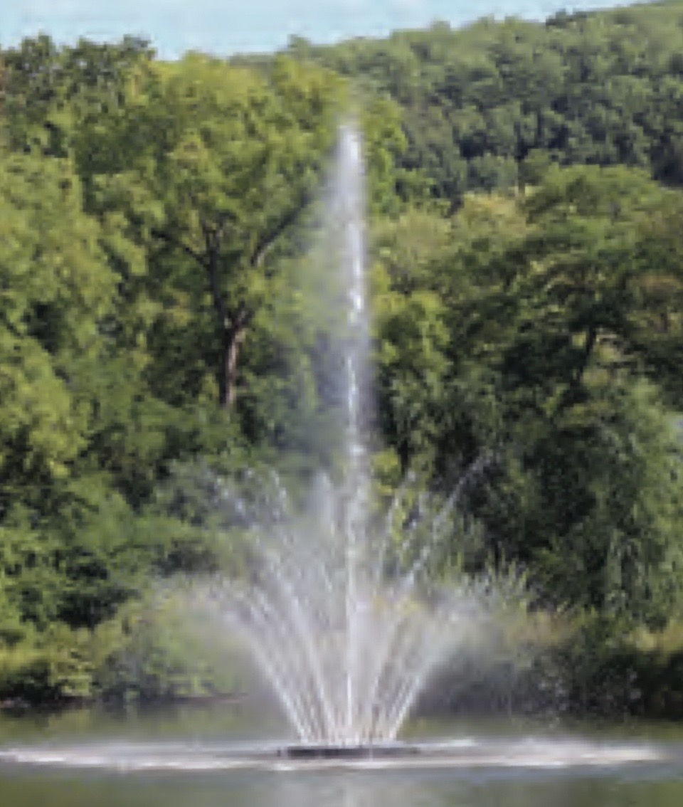 Giant Fountain lake aeration