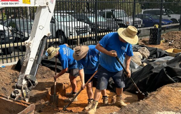 Behind the Scenes: Kallangur State School Pond, Stream & Waterfall Construction
